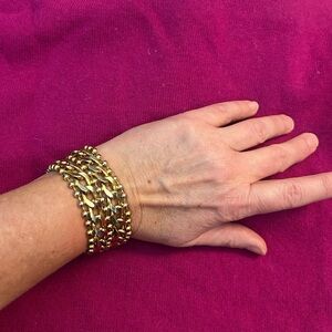 Poggi Paris ball & chain bracelet